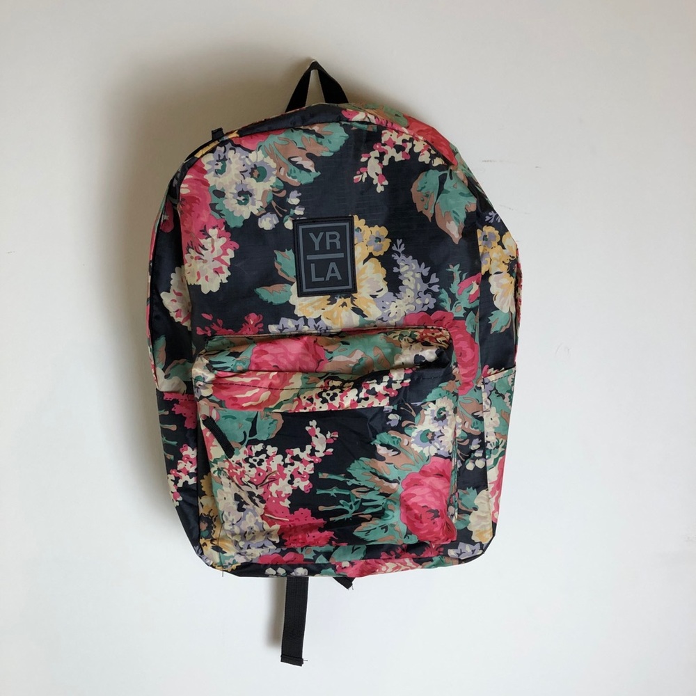 Young and Reckless Floral Backpack
